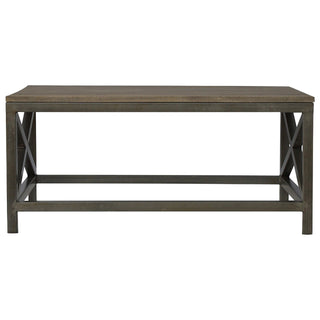 Cross Metal Coffee Table