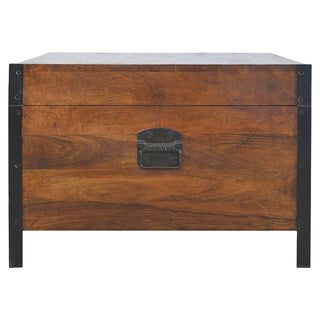 Industrial Lid up Blanket Box