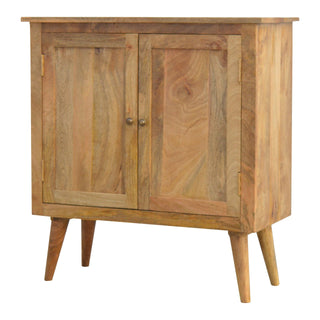 Mango Wood Classic Cabinet, Oak Finish