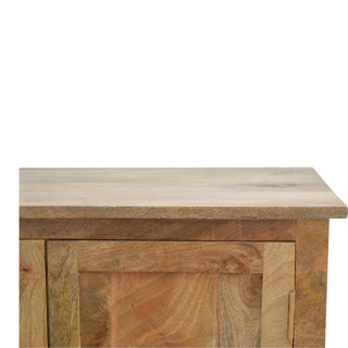Mango Wood Classic Cabinet, Oak Finish