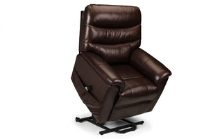 Leather Dual Motor Rise & Recliner