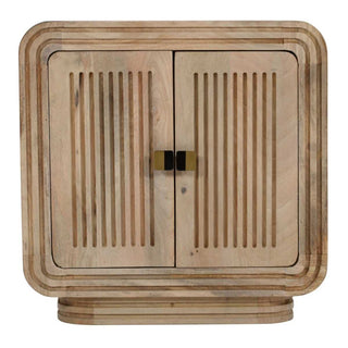 Handcrafted Mango Wood Narrow Sideboard