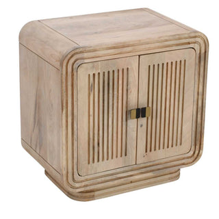 Handcrafted Mango Wood Narrow Sideboard