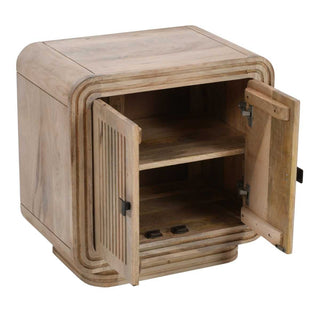 Handcrafted Mango Wood Narrow Sideboard