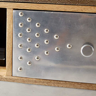 Reclaimed Solid Wood 4 Drawer Coffee Table