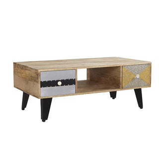 Reclaimed Solid Wood 4 Drawer Coffee Table