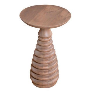 Cane & Mango Wood Side Table