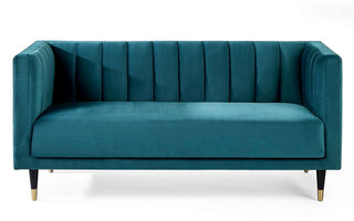Salma Teal 2 Seater Sofa