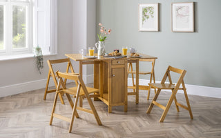 Savoy Wooden Foldable Dining Set