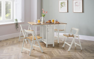 Savoy Wooden Foldable Dining Set