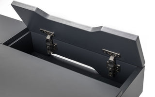 Trianon 3 Drawer Desk, Grey