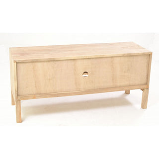 Mindi Wood Rattan TV Stand