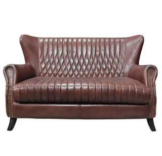 Vintage Leather 2 Seater Aston Sofa