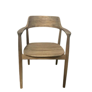 Shoreditch Dining Chair With Arms In Teak